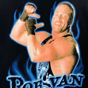 Vintage OG 2001 Rob Van Dam RVD WWF Wrestling